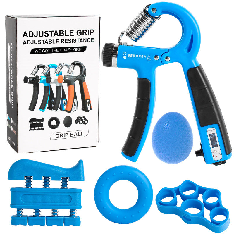 Adjustable Count Spring Grip Five-Piece Set