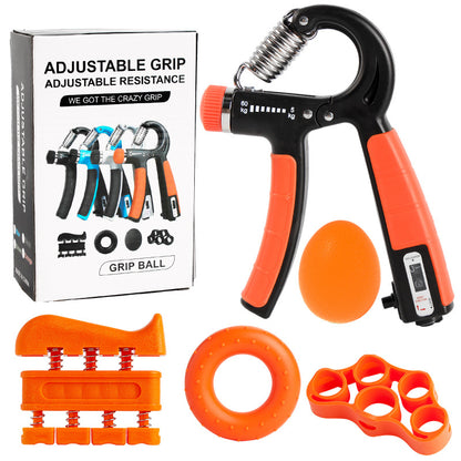 Adjustable Count Spring Grip Five-Piece Set