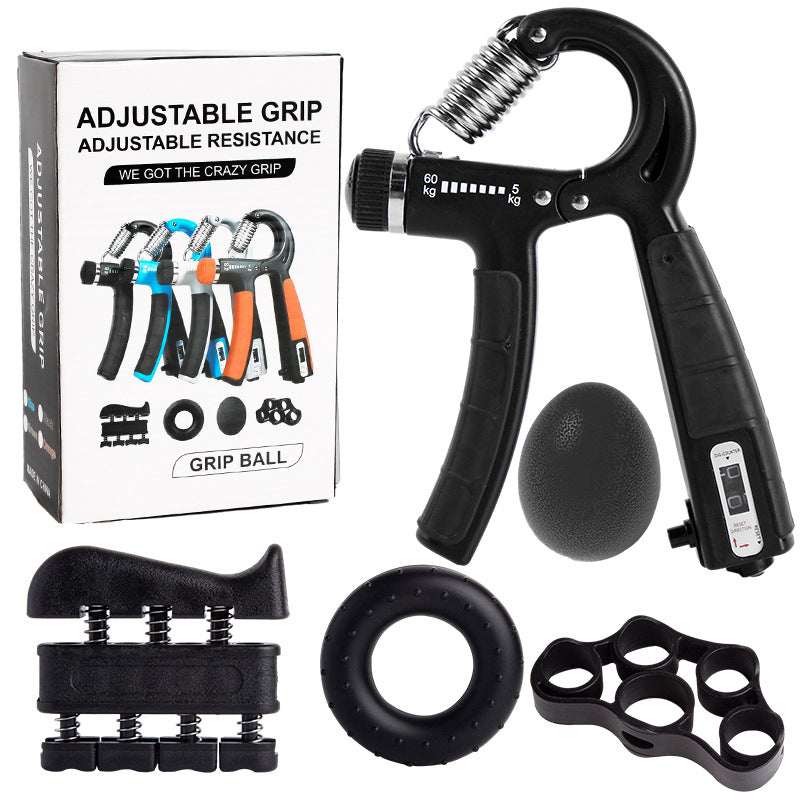 Adjustable Count Spring Grip Five-Piece Set
